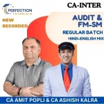 CA Inter, AUDIT & FM-SM (COMBO), Regular Batch, For Sep 26 & Jan 27 Exams