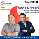 CA Inter, FM-SM & AUDIT (COMBO), Regular Batch, For Sep 26 & Jan 27 Exams