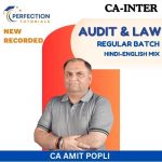 CA Inter, Law & Audit (COMBO), Regular Batch, By CA Amit Popli For Sep'26 & Jan_27 Exams