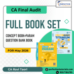 CA Final | Audit | Complete Book Set | CA Ravi Taori |