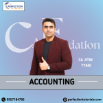 CA FOUNDATION, ACCOUNTING NEW SYLLABUS, FULL LECTURES /LIVE BATCH, BY CA JITIN TYAGI FOR SEPT 26 & JAN 27 EXAMS