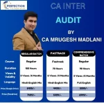 CA Inter, Audit, Regular Batch, By CA Mrugesh Madlani, For Sep 26 & Jan 27 Exams