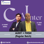 CA Inter, AUDIT & FM-SM (COMBO), Regular Batch, By CA Amit Popli & CA Namit Arora For Sep 26 & Jan 27 Exams