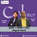 CA Inter, Audit & FM-SM & Cost (COMBO), Regular Batch For Sep'26 & Jan'27 Exams