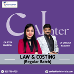 CA Inter, Costing & Law, Regular Batch, For Sep 26 & Jan 27 Exams