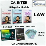 CA INTER, LAW, ALL BOOKS SET, BY DARSHAN KHARE FOR SEP 25 & JAN 26 EXAMS