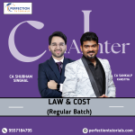 CA Inter, Law & Costing, Regular Batch, For Sep'26 & Jan'27 Exams