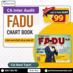 CA Inter | Audit | FADU Chart 3.0 | Book | CA Ravi Taori | May/Sep'26 Exams