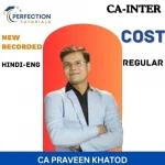 CA Inter | Cost and Management Accounting | Regular Batch | CA Praveen Khatod | For Sep 26 & Jan 27 Exams