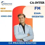 CA Inter | FM | Exam-Oriented Batch | CA Praveen Khatod | For Sept_25 & Jan_26 Exams