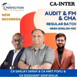 CA Inter, AUDIT & FM & COST (COMBO), Regular Batch, For Sept 26 & Jan 27 Exams
