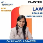 CA Inter, Law, Regular Batch, By CA Shivangi Agrawal For Sep 26 & Jan 27 Exams