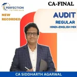 CA Final, Audit, Regular Batch, By CA Siddharth Agarwal For Nov'26/27/28 Exams