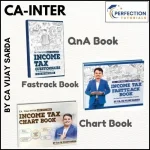 CA INTER, DIRECT TAX, CHART BOOK & QnAs BOOK, BY CA VIJAY SARDA FOR SEP 25 & JAN 26 EXAMS