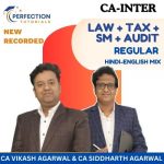 CA Inter Law & Tax & SM & Audit Regular Batch For Sept 26 & Jan 27 Exams