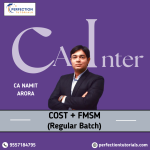 CA INTER COST FM & SM REGULAR BATCH COMBO NEW SCHEME By CA Namit Arora
