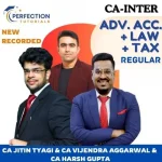 CA Inter, Law & Advance Accounting & Taxation Combo (New Syllabus), For May/Sep'26 Exams