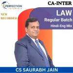 CA Inter, Corporate & Other Laws (Law) New Syllabus, By CS Saurabh Jain For Sep 26 & Jan 27 Exams