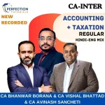 CA Inter, Advanced Accounting & Taxation, Regular Batch, For Sep'26 & Jan'27 Exams
