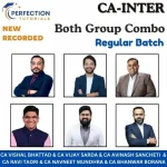 CA Inter, All 6 Papers Both Group Combo, Live / Regular Batch