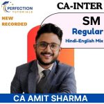 CA Inter For Sep '26 Exams | SM by CA Amit Sharma | Live Regular Batch