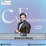 CA Foundation Business Laws (Fastrack Batch) by LLB Arjun Chhabra for May'26 Exams