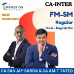 New CA Inter Combo I FM,SM I Regular Batch I CFA Sanjay Saraf & CA Amit Tated For May/Sep'26 Exams