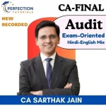 CA Final, Audit, Exam Oriented Batch, CA Sarthak Jain For Nov'2026 & May'27 Exams