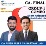 CA Final, Group 1 FR & Audit and AFM, Exam-Oriented, By CA Adish Jain & CA Sarthak Jain For Nov'26 & May'27 Exams