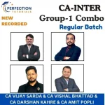 CA Inter, Group-1 Combo, Recorded/Live Batch For May/Sep'2026 Exams