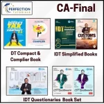 CA Final | DT+IDT | Book Set | IDT-Simplified & Questionnaire Books ,DT-Compact & Compiler Book | By CA Bhanwar Borana & CA Vishal Bhattad | For Sep 25 & Jan 26 Exams