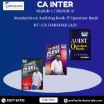 CA INTER, GROUP II Auditing and Ethics Books, By CA HARSHAD JAJU