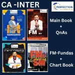 CA Inter, FM ( Main Book , Fundas Book , QnAs Book , Chart Book) By CA Prashant Sarda