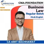 CMA Foundation, Business Law, Regular Batch, By CA Amit Bachhawat, for Dec'25/June'26