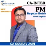 CA Inter, Financial Management, Regular Batch, By CA Gourav Jain For Sep_26 & Jan 27 Exams