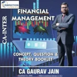 CA Inter, FM, Concept Book, By CA Gaurav Jain For Sep 25 & Jan 26 Exams