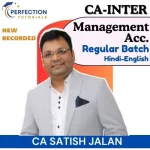 CMA Inter | Management Accounting Paper 12 | 2022 Syllabus Full Course| By CA Satish Jalan | For June/Dec'26 Exams