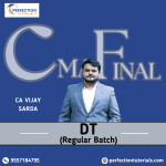 CMA Final | Direct Tax DT | Regular In-Depth | CA Vijay Sarda | For June/Dec '26 Exams