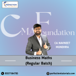 CMA Foundation, Business Maths & Statics, Regular Batch, By CA Navneet Mundhra, For Dec'25/June'26