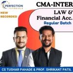 CMA INTER, LAW ETHICS & FINANCIAL ACCOUNTING, REGULAR BATCH, BY CA TUSHAR PAHADE & PROF. SHRIKANT PATIL