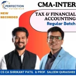 CMA Inter, Tax & Financial Accounting & Taxation, By CA CS Shrikant Patil & Prof. Saleem Quraishee