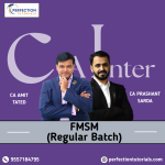 CA Inter, FM-SM, Regular Batch, For May/Sep'2026 Exams