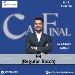 CA Final Financial Reporting (Regular Batch) For 2026, 2027, 2028 Exams - Full English