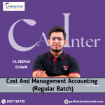 CA Inter, Cost And Management Accounting, Recorded/Live Batch, For Sept'26 & Jan'27 Exams