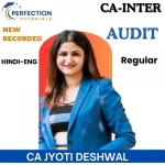 CA Inter, Auditing And Ethics, Recorded/ Live Batch, By CA Jyoti Deshwal For Sep_26 & Jan_27 Exams