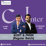 CA INTER, AUDIT + FM + SM, REGULAR BATCH, BY CA PRASHANT SARDA & CA CS AMIT TATED