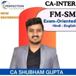 CA Inter, FM & SM, Fastrack Batch, For Jan 25 Onwards