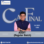 CA Final Audit Regular | Recorded Guided Batch of 16th Oct | By CA Ravi Taori For May/Nov 26/27/28 Exams