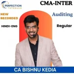 CMA Inter, Auditing, Regular Batch, By CA Bishnu Kedia, For Jun 25 Exams