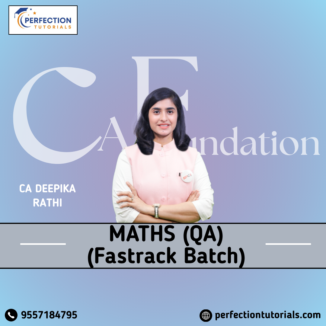 CA FOUNDATION FASTRACK Deepika rathi